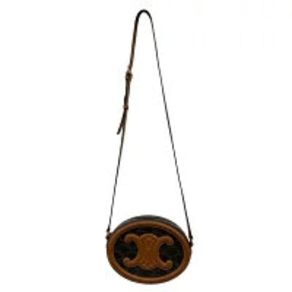 CELINE Oval Bag Cuile Triomphe Shoulder Crossbody - Picture 13 of 13